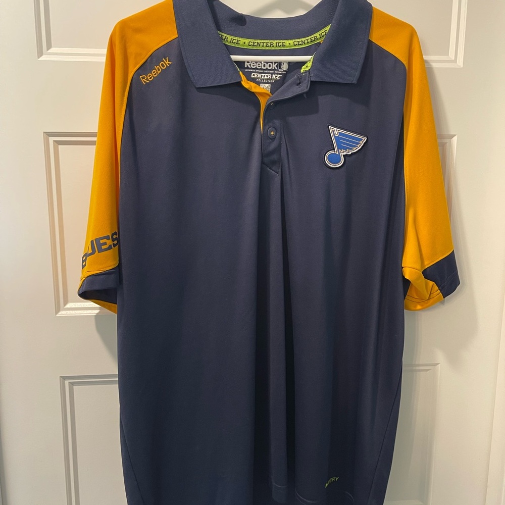 Reebok Men's St Louis Blues Polo